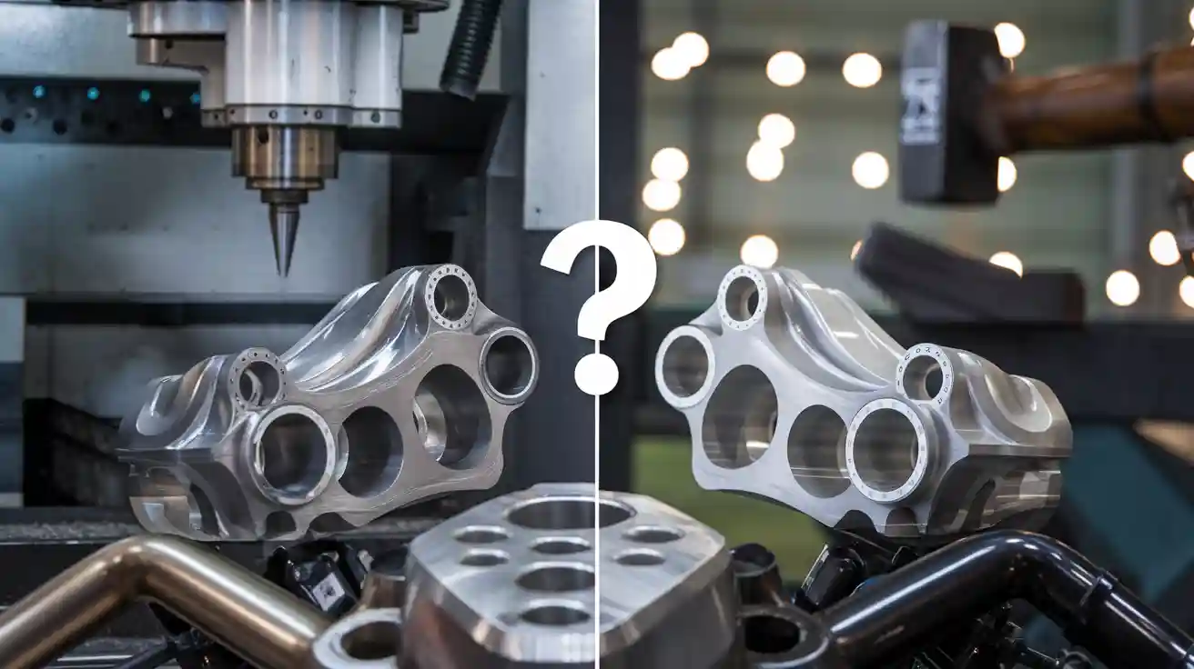 CNC Machining vs Forging for Motorcycle Aluminum Parts: Which is Better?