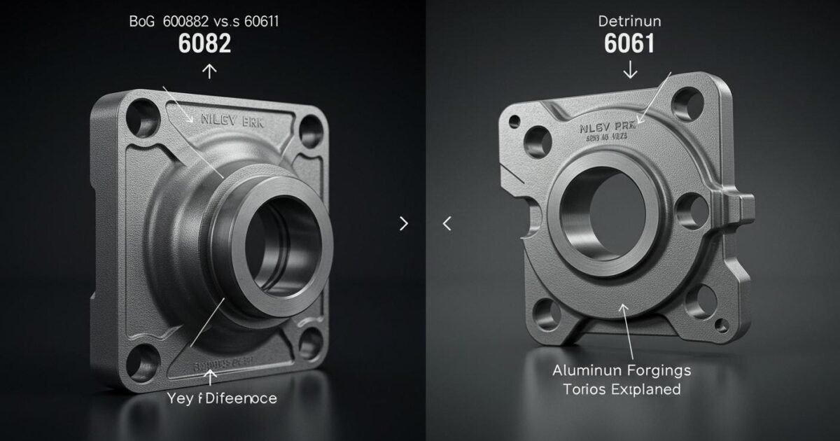 6082 vs 6061 Aluminum Forging Key Differences Explained